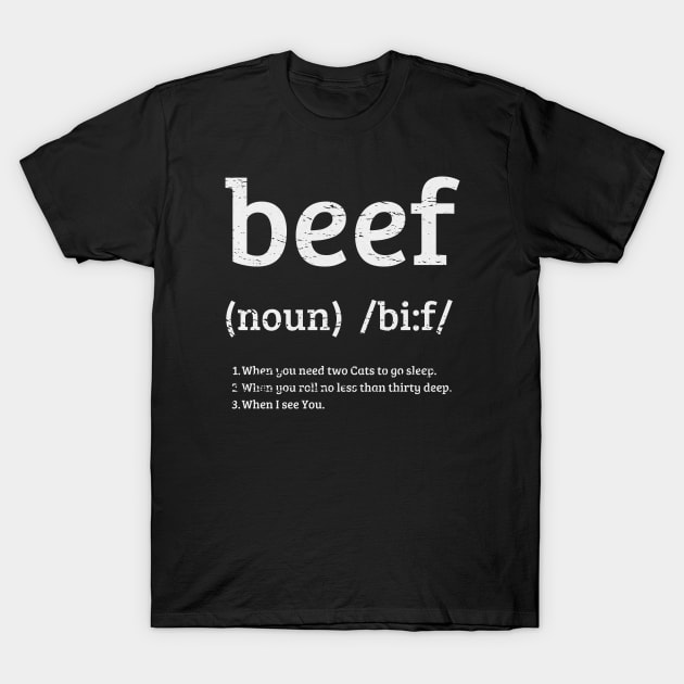 What's Beef? Original Aesthetic Tribute 〶 T-Shirt by Terahertz'Cloth